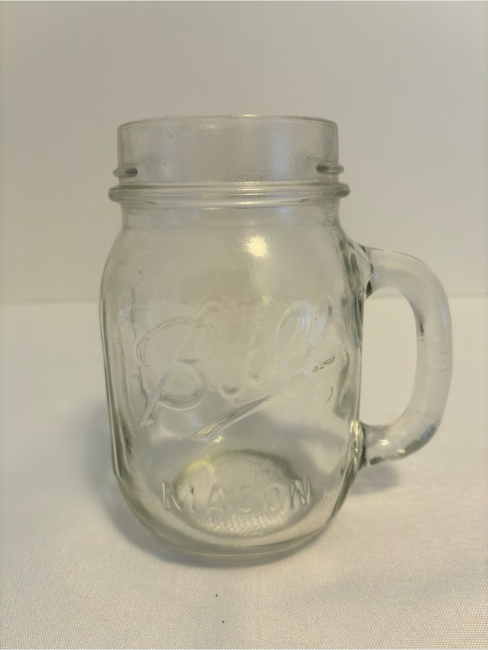 Ball Mason Glass Jar Drinking Mug